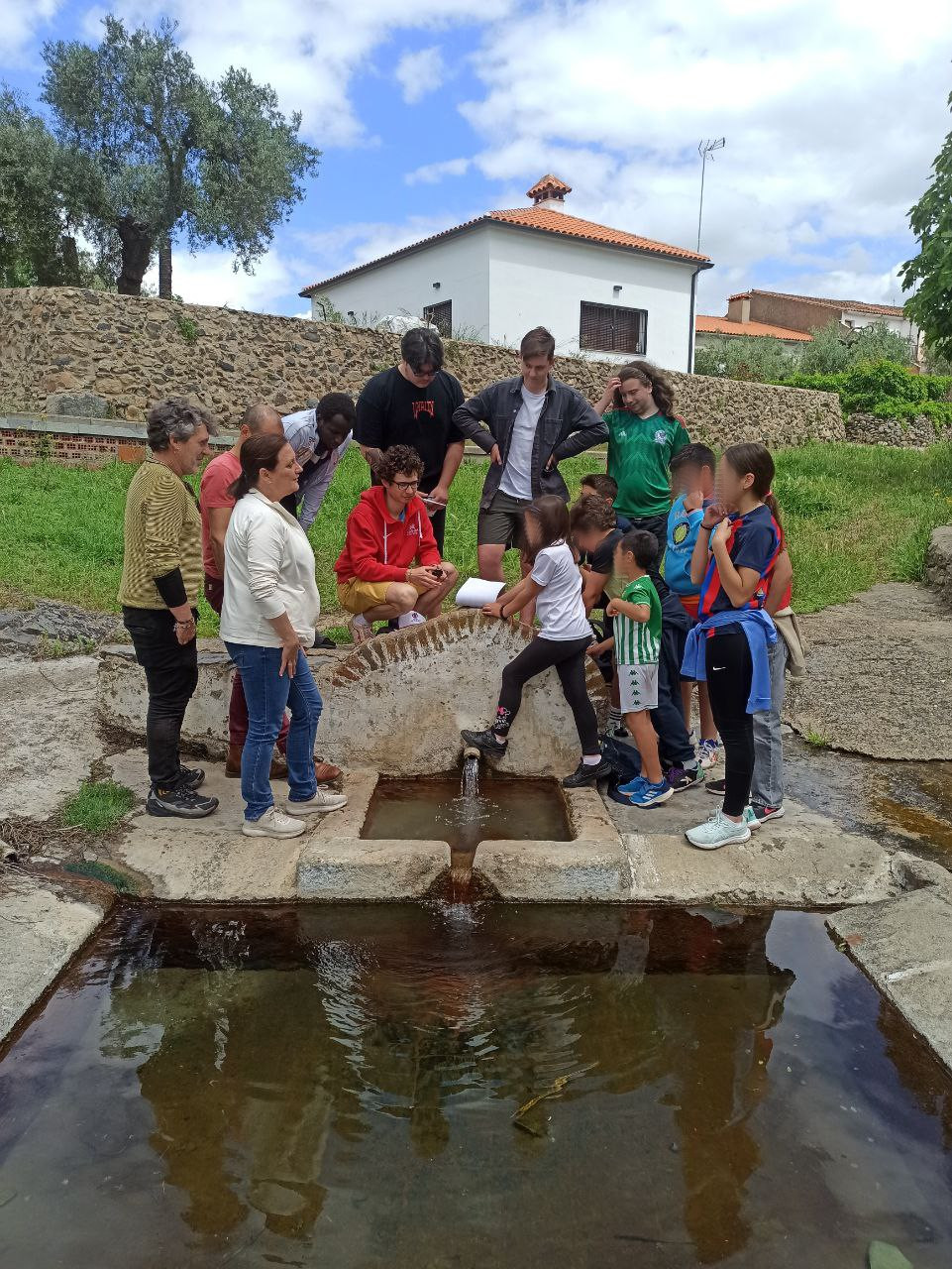 Demostración en la fuente