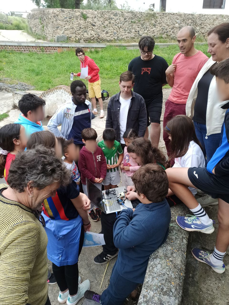 Demostración de equipos y sensores